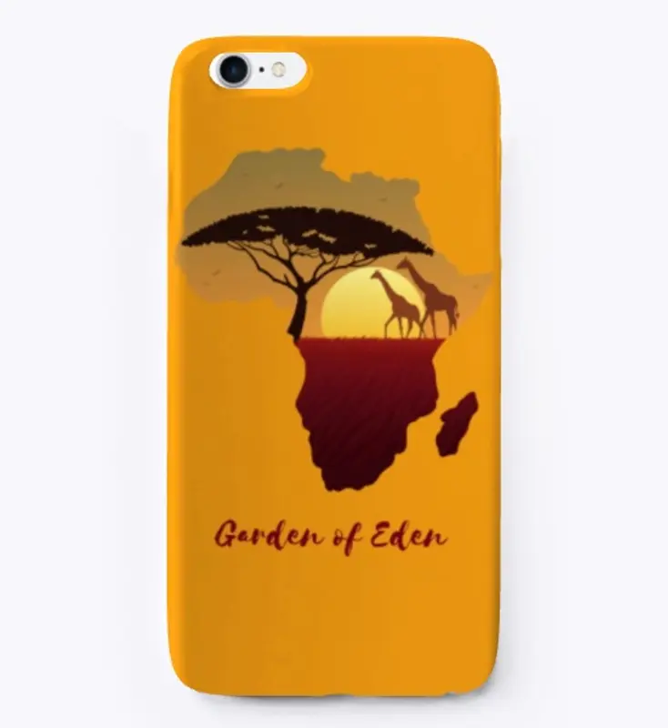 Garden of Eden, Giraffes in Africa Map