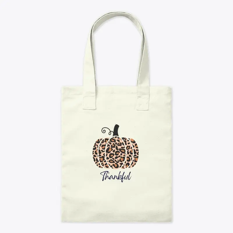 Thankful, Leopard Pumpkin